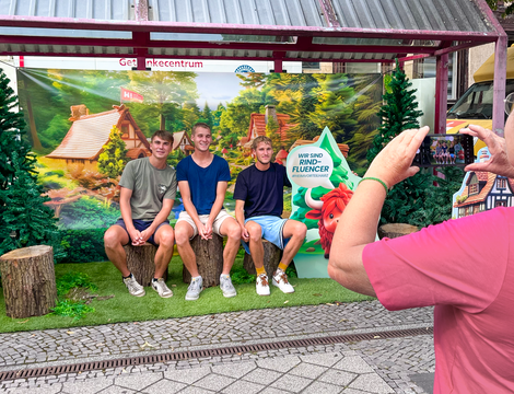 Fotospot in der schönsten Bushaltestelle Stendals